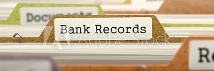 bank records